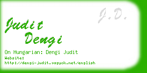 judit dengi business card